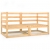 2-osobowa sofa ogrodowa, lite drewno sosnowe