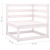 3-osobowa sofa ogrodowa z poduszkami, lite drewno sosnowe