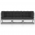 3-osobowa sofa ogrodowa z poduszkami, lite drewno sosnowe