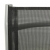 Rozkładane krzesła ogrodowe, 2 szt., textilene i aluminium