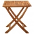 Składany stół ogrodowy, 120 x 70 x 75 cm, lite drewno akacjowe