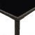 Ogrodowy stolik barowy, brązowy, 70x70x110cm, rattan PE i szkło
