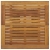 Stolik barowy, czarny, 80x80x110 cm, rattan PE i lita akacja