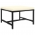 4-częściowa sofa ogrodowa, poduszki, rattan PE, czarna