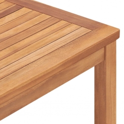 Stół ogrodowy, 160x80x77 cm, lite drewno tekowe