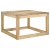 Ogrodowe stoliki z palet, 2 szt., 60x60x36,5 cm, drewno sosnowe