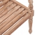 Krzesła Batavia, 2 szt., bielone, lite drewno tekowe
