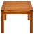 Ogrodowy stolik kawowy, 90x50x36 cm, lite drewno akacjowe