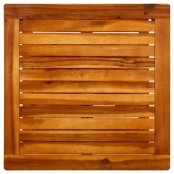 Stolik kawowy, 60 x 60 x 45 cm, lite drewno akacjowe
