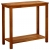 Ogrodowy stolik konsolowy, 80x35x75 cm, lite drewno akacjowe
