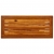 Ogrodowy stolik konsolowy, 80x35x75 cm, lite drewno akacjowe