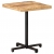 Stolik bistro, kwadratowy, 60x60x75 cm, surowe drewno mango