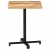 Stolik bistro, kwadratowy, 60x60x75 cm, surowe drewno mango