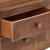 Szafka pod telewizor, 110x30x40 cm, surowe drewno mango
