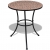 Stolik bistro, terakota, 60 cm, mozaikowy