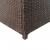 Skrzynia ogrodowa, brązowa, 120 x 50 x 60 cm, rattan PE