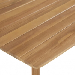 Stolik barowy, 120x60x105 cm, lite drewno akacjowe
