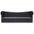 Sofa ogrodowa z zadaszeniem, polirattan, czarna