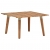 Ogrodowy stolik kawowy, 60x60x36 cm, lite drewno akacjowe