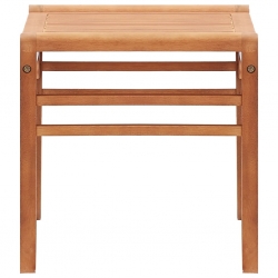 Ławka ogrodowa, 64 cm, lite drewno eukaliptusowe