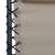 Składane krzesło tarasowe, taupe, textilene