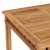 Stół ogrodowy, 80x80x80 cm, lite drewno tekowe