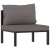 3-osobowa sofa ogrodowa z poduszkami, antracytowa, polirattan