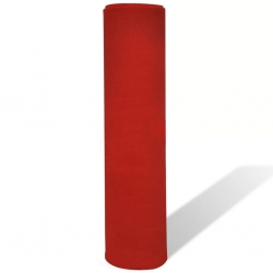 Czerwony dywan 1 x 10 m Extra gęsty 400 g/m2