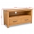 Szafka pod telewizor, 90 x 35 x 48 cm, lite drewno dębowe