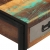 Stolik kawowy z 3 szufladami z drewna odzyskanego, 100x50x35 cm