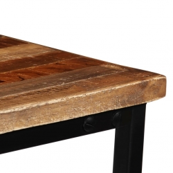 Stolik konsola, lite drewno tekowe z odzysku, 90 x 30 x 76 cm