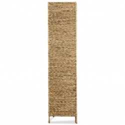4-panelowy parawan, 154 x 160 cm, hiacynt wodny