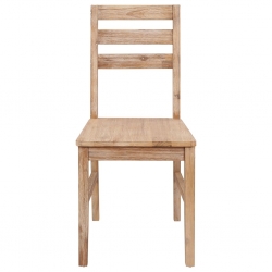 Krzesła jadalniane, 4 szt., lite drewno akacjowe