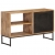 Szafka pod telewizor z odzyskanego drewna tekowego, 90x30x55 cm
