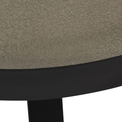 Stolik kawowy z betonowym blatem, 74 x 32 cm
