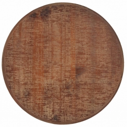Stolik z litego drewno jodłowego, 40 x 64 cm, brązowy
