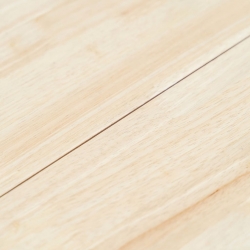 5-częściowy zestaw mebli, drewno kauczukowca, biało-brązowy