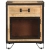 Szafka nocna, 43x30x51 cm, lite, surowe drewno mango