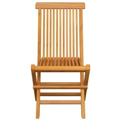 Krzesła ogrodowe, poduszki taupe, 6 szt., drewno tekowe