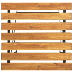 Stolik bistro, 55x54x71 cm, lite drewno akacjowe