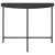 Stolik ogrodowy, czarny, 100x50x75 cm, rattan PE