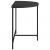 Stolik ogrodowy, czarny, 100x50x75 cm, rattan PE