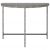Stolik ogrodowy, szary, 100x50x75 cm, rattan PE