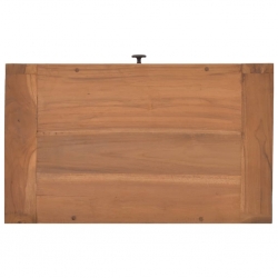 Szafka nocna, 50x30x35 cm, lite drewno tekowe
