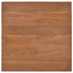 Stolik kawowy, 65 x 65 x 33 cm, lite drewno tekowe
