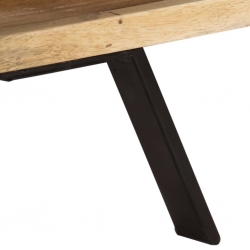 Szafka pod telewizor, 110x30x40 cm, lite drewno mango