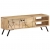 Szafka pod telewizor, 110x30x40 cm, lite drewno mango