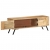 Szafka pod telewizor, 110x30x40 cm, lite drewno mango