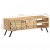 Szafka pod telewizor, 110x30x40 cm, lite drewno mango