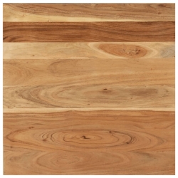 Stolik kawowy, 68x68x35 cm, lite drewno akacjowe